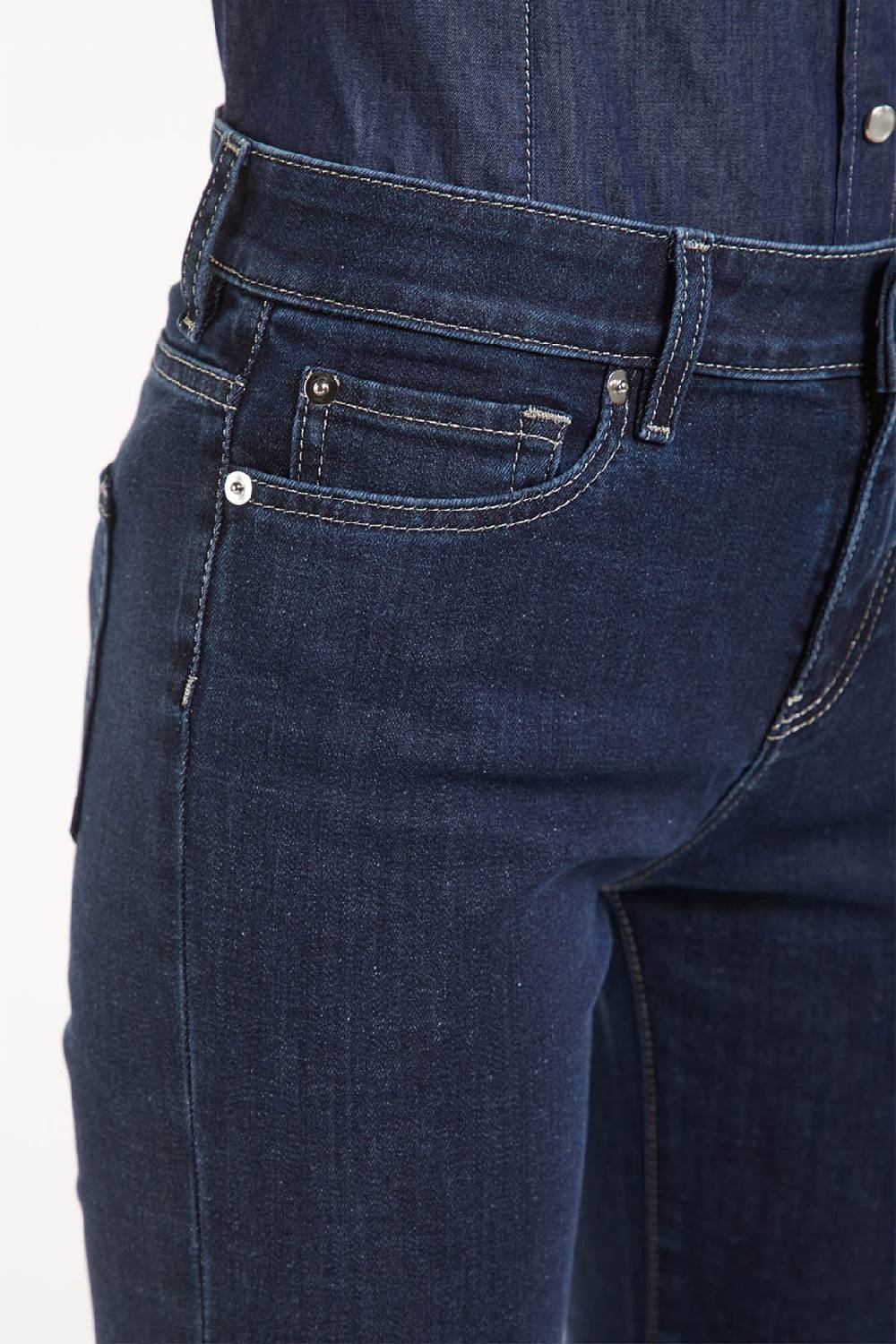 Piazza Sempione JENNIFER Pantalone in denim blu elasticizzato Vendite Flash
