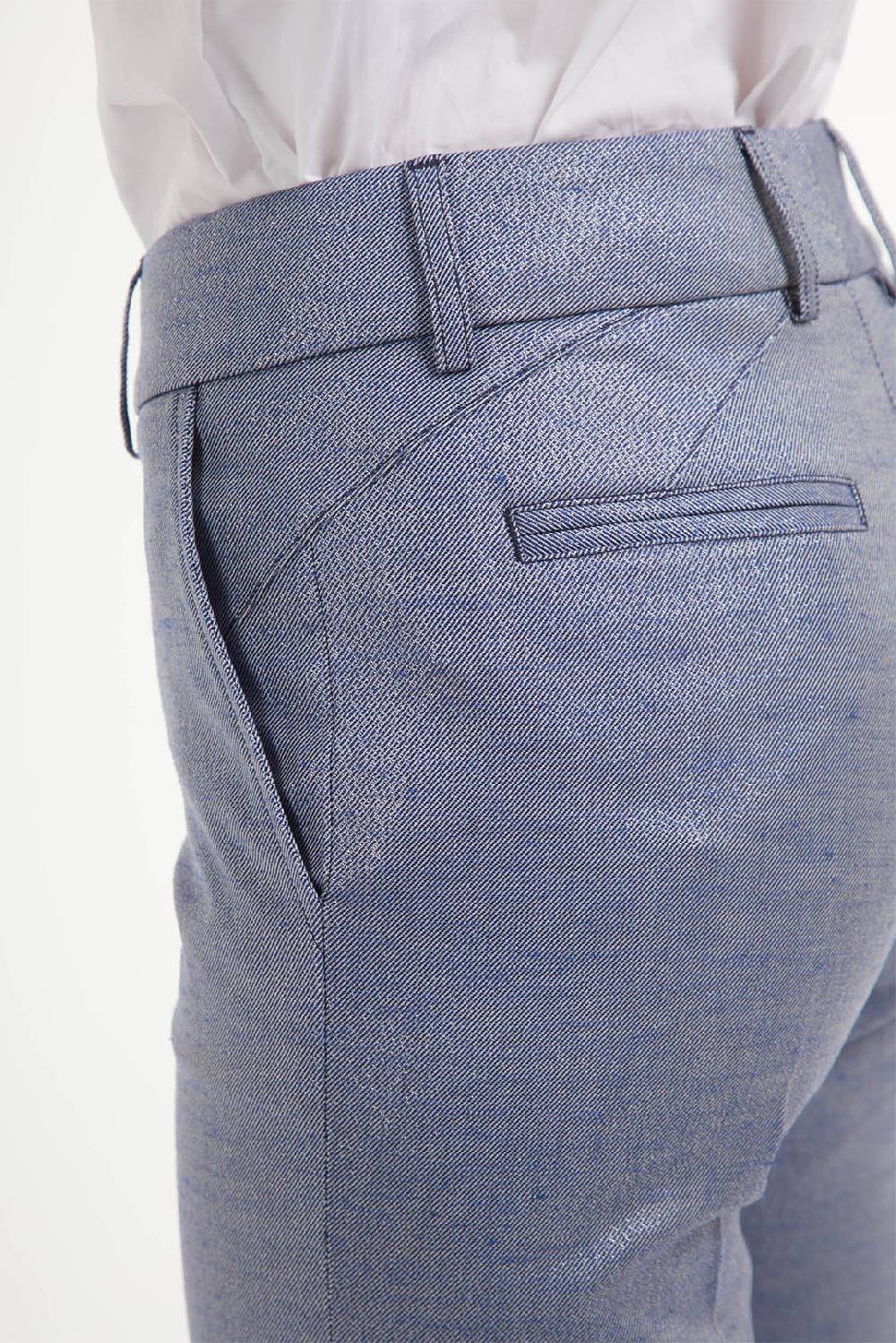 Piazza Sempione KIM Pantalone effetto acqua Moda