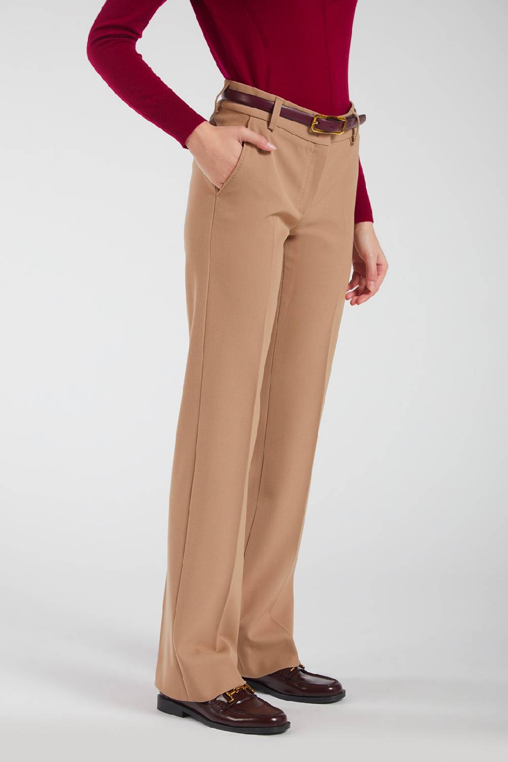 Piazza Sempione LUISA Pantalone in lana Promozione Limitata