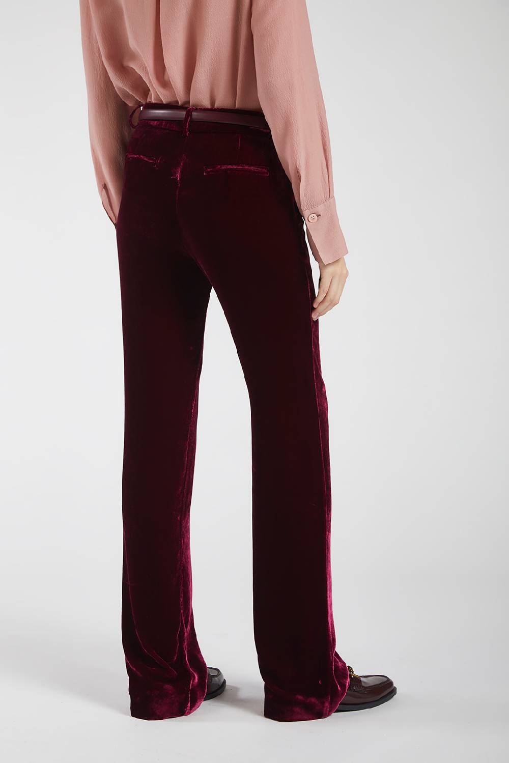 Piazza Sempione LUISA Pantalone in velluto pannè Fino Al -60%