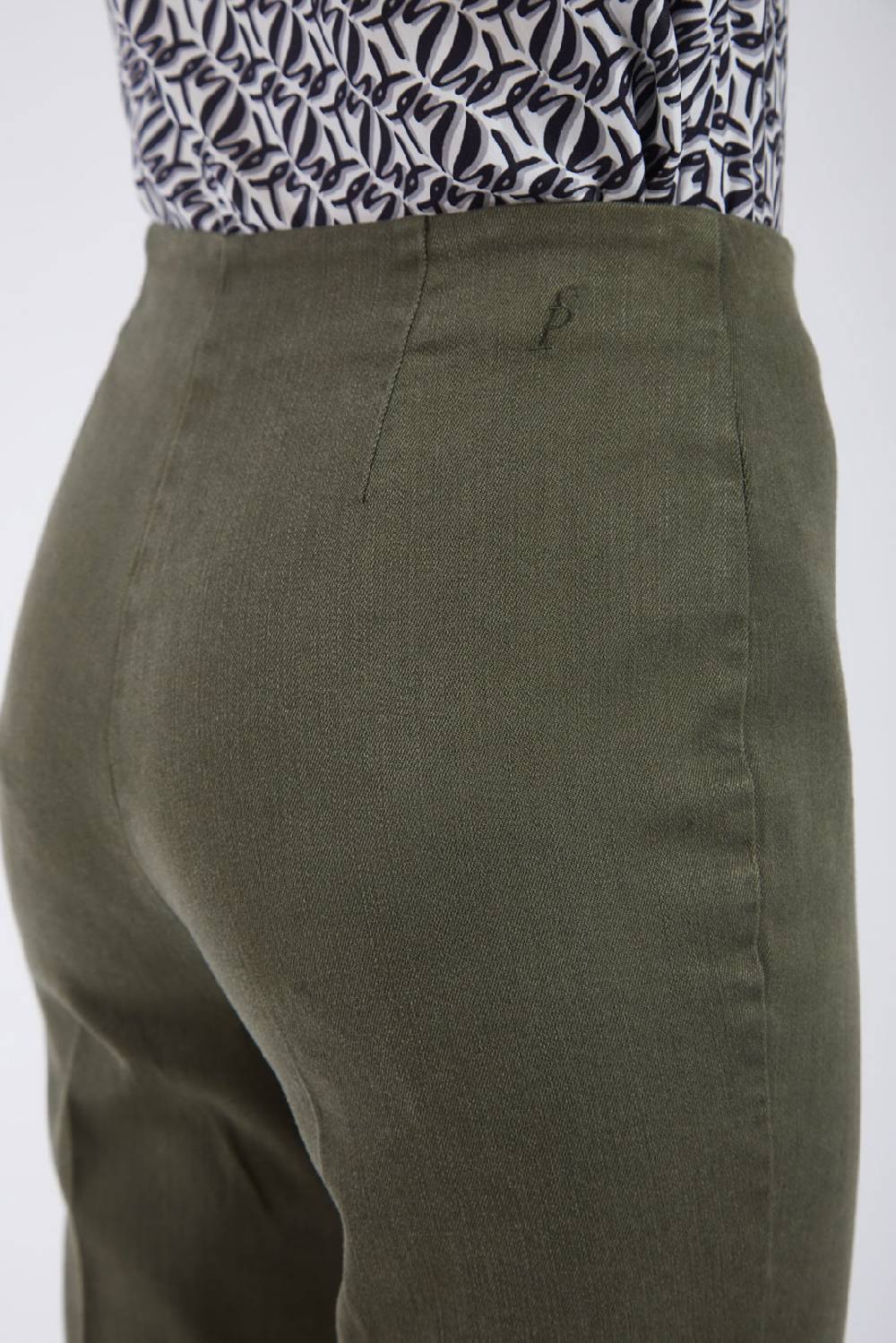 Piazza Sempione GRACE Pantalone cropped flare Prezzo Ridotto