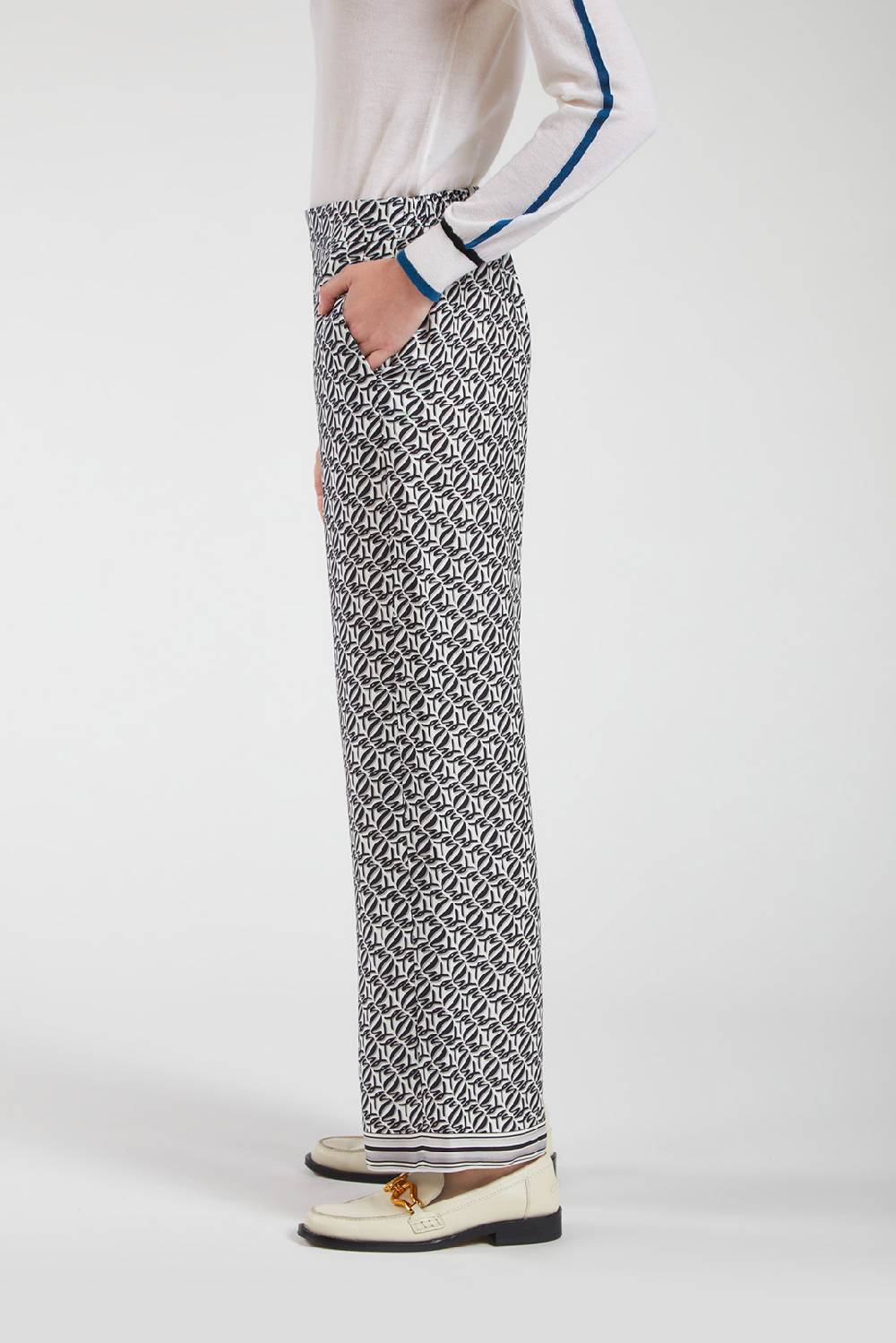 Piazza Sempione ANNA Pantalone wide leg Convenienza