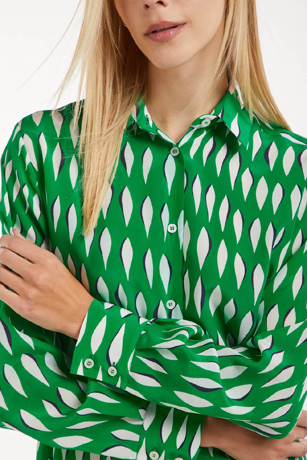 Piazza Sempione Camicia stampa ogive Qualità Garantita