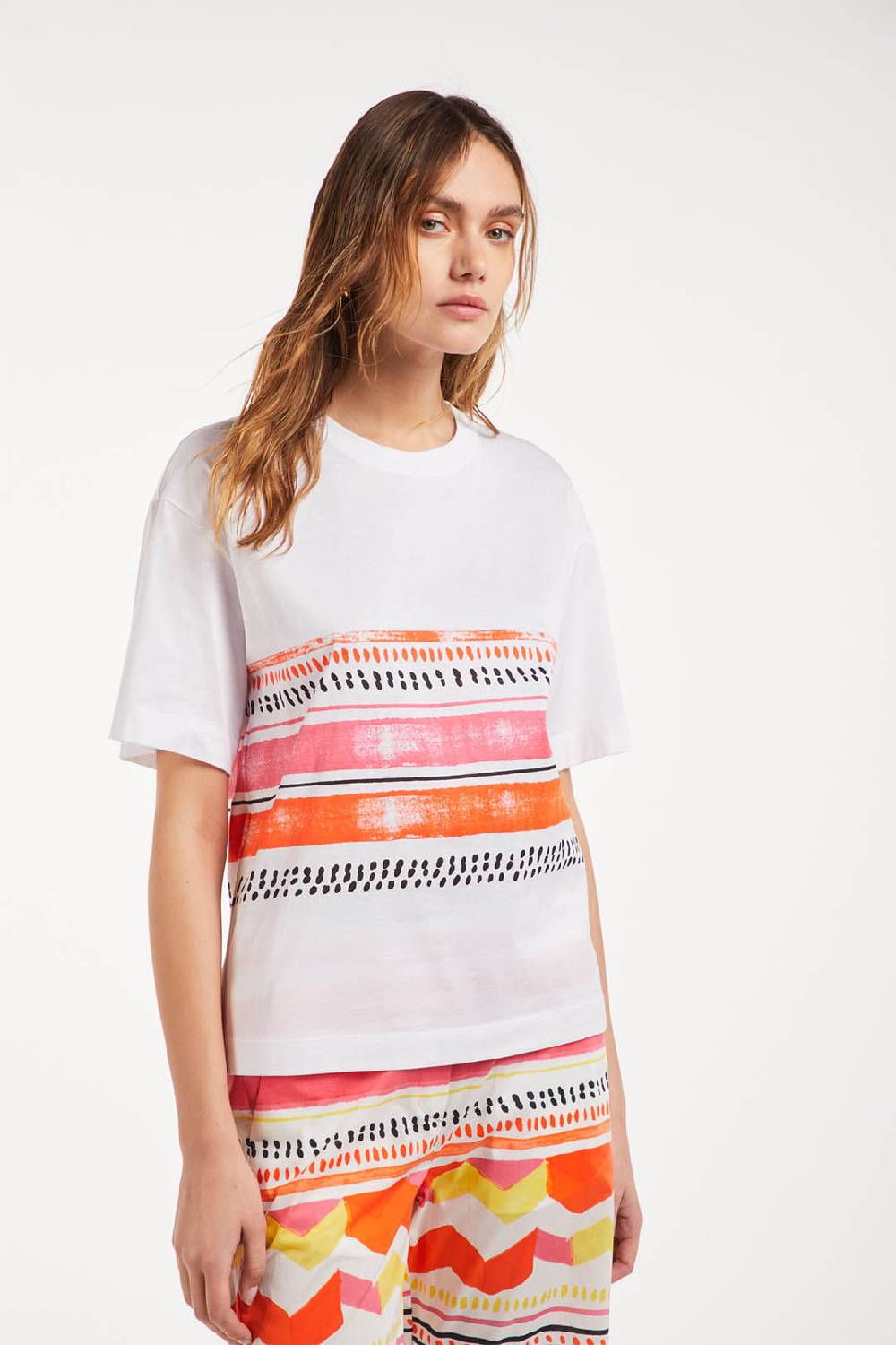 Piazza Sempione T-shirt in jersey di cotone Negozi Online