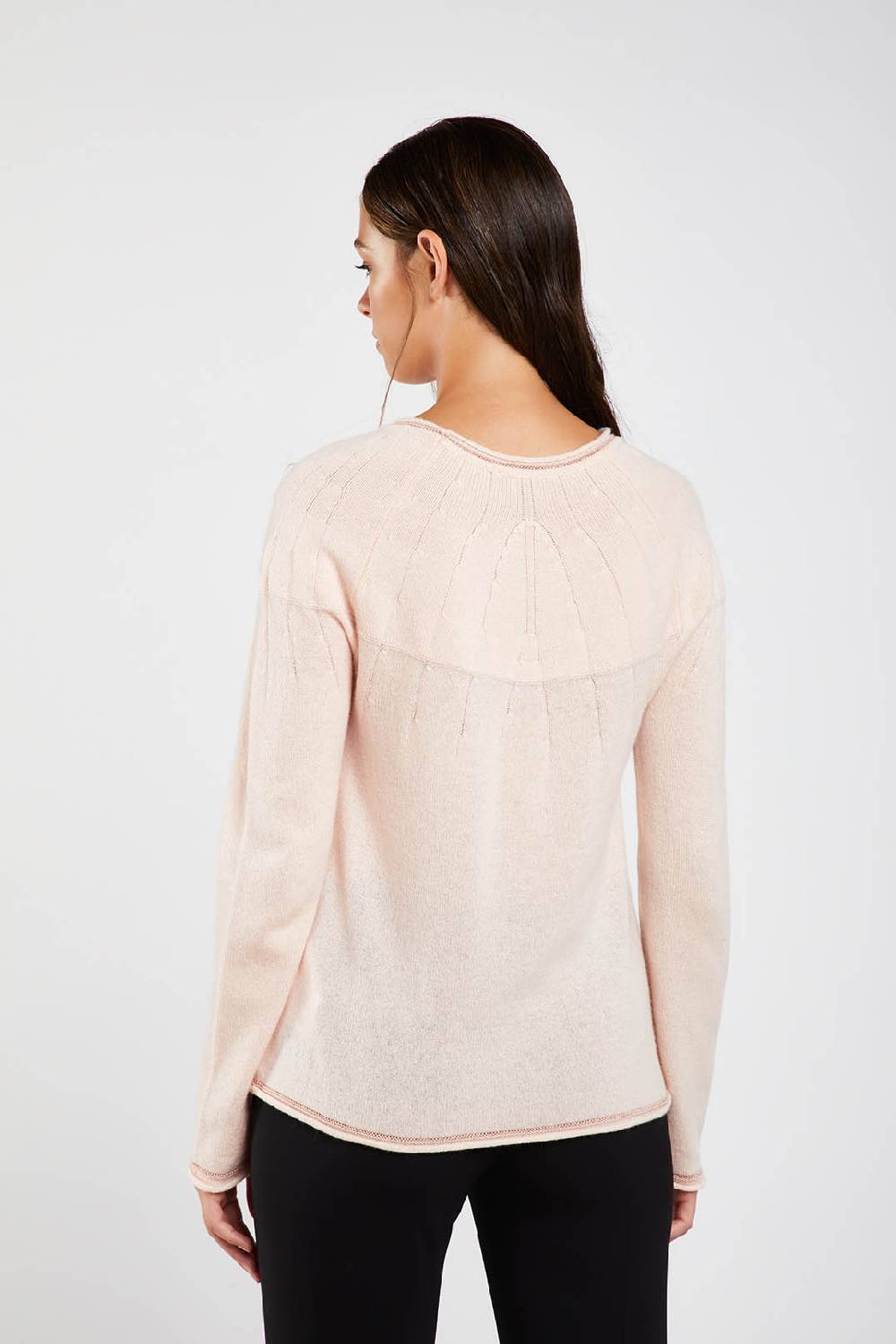 Piazza Sempione Maglia girocollo in cashmere Vendita Calda