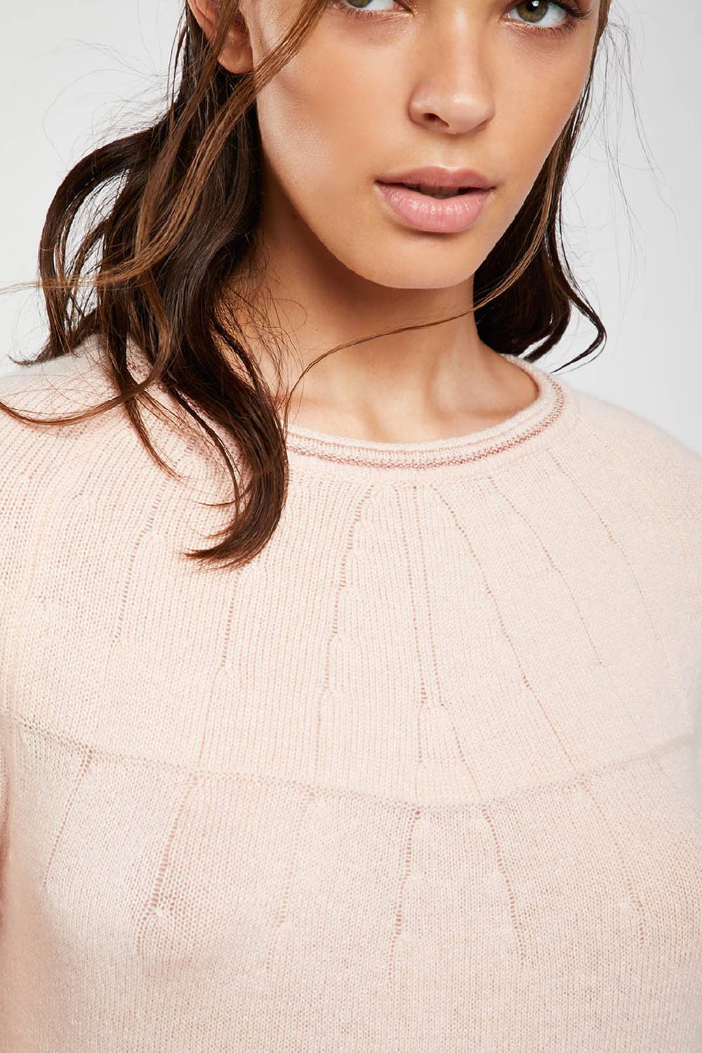 Piazza Sempione Maglia girocollo in cashmere Vendita Calda