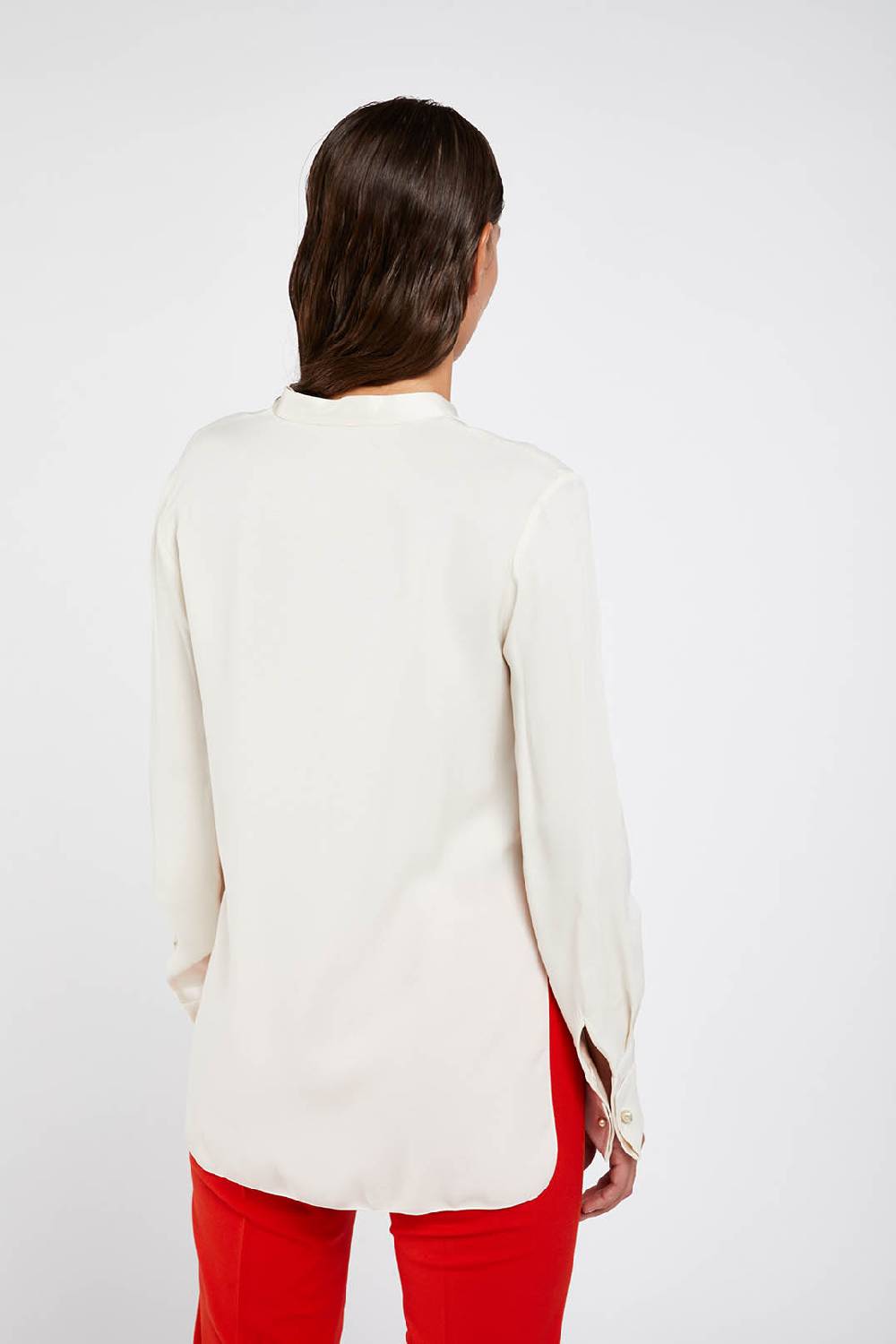 Piazza Sempione Camicia in cady enver satin Nuovo