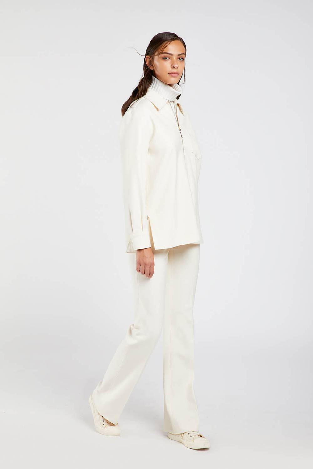 Piazza Sempione LUISA Gabardina diagonale stretch Moda