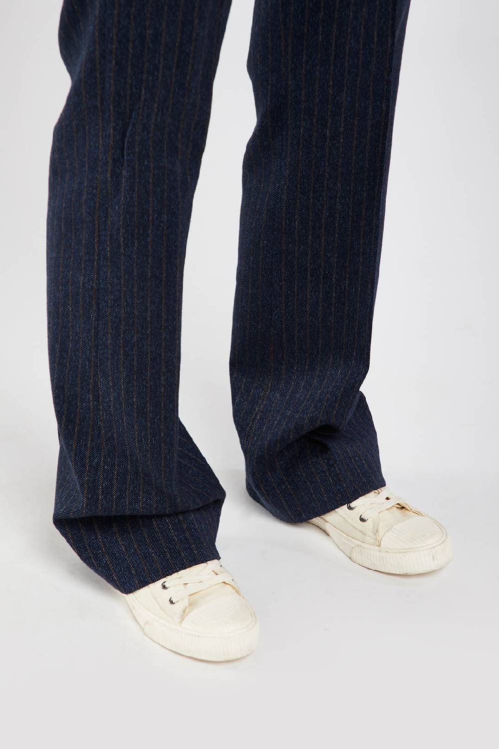 Piazza Sempione LUISA LUISA in stretch cover twill gessato Italia