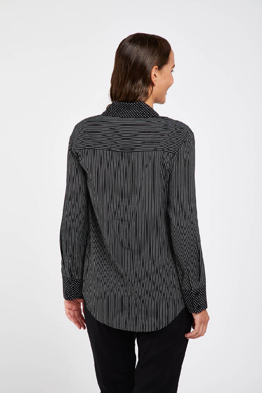 Piazza Sempione Camicia con microfantasia Discount Store per i nuovi prodotti