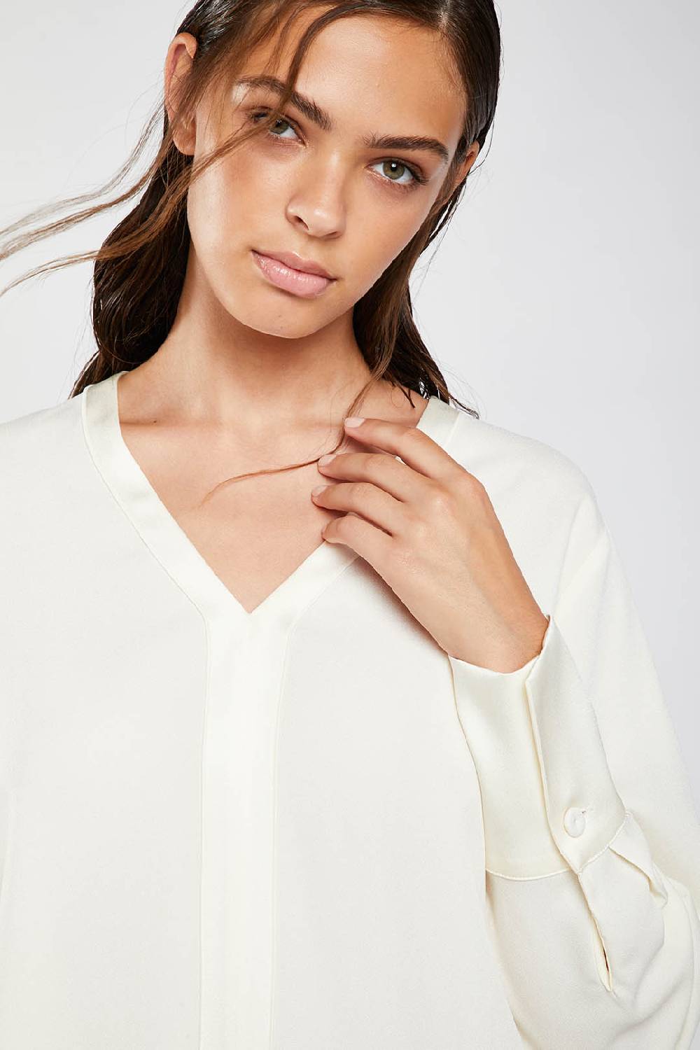 Piazza Sempione Camicia in cady enver satin In vendita