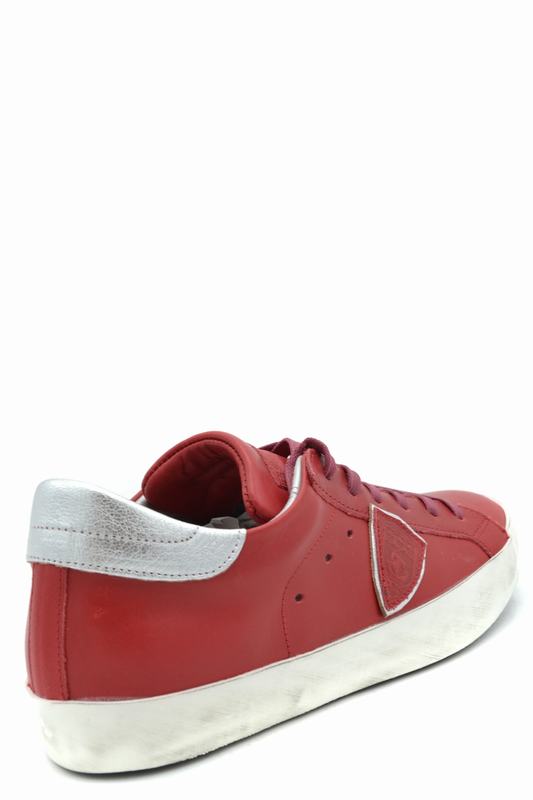 Philippe Model Sneakers Codice prodotto: CLLD V038 PARIS VEAU ROUGE ARGENT Cyber Monday