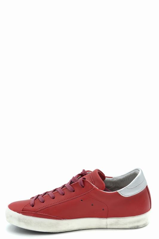Philippe Model Sneakers Codice prodotto: CLLD V038 PARIS VEAU ROUGE ARGENT Cyber Monday