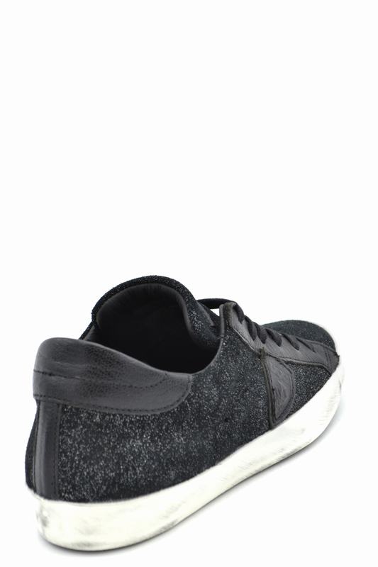 Philippe Model Sneakers Codice prodotto: CLLD XM87 PARIS MIXAGEGLITTER NOIR Offerta natalizia