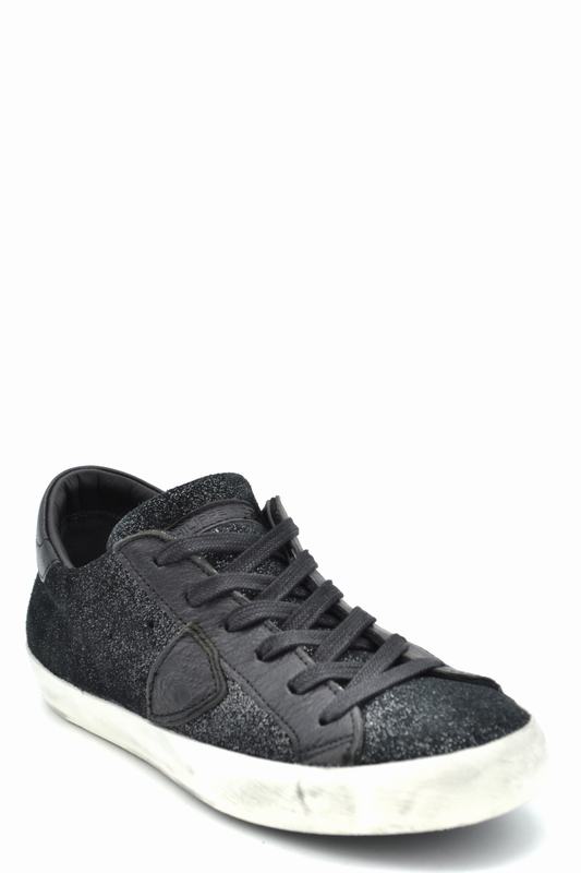 Philippe Model Sneakers Codice prodotto: CLLD XM87 PARIS MIXAGEGLITTER NOIR Offerta natalizia