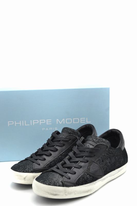 Philippe Model Sneakers Codice prodotto: CLLD XM87 PARIS MIXAGEGLITTER NOIR Offerta natalizia