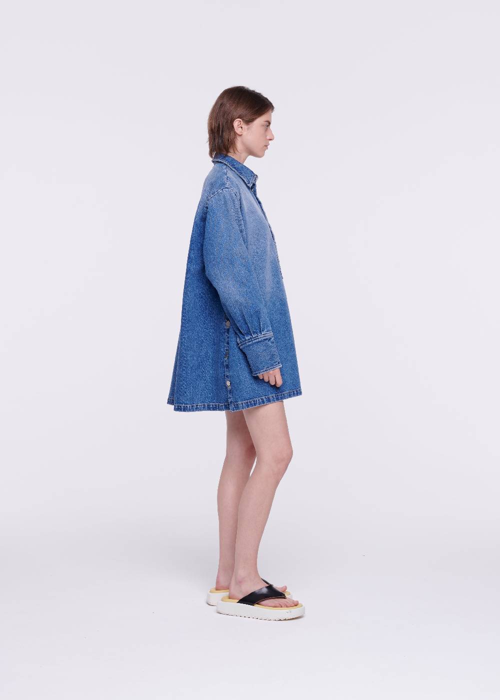 ﻿Plan C CAMICIA IN DENIM Fino al 50% di sconto