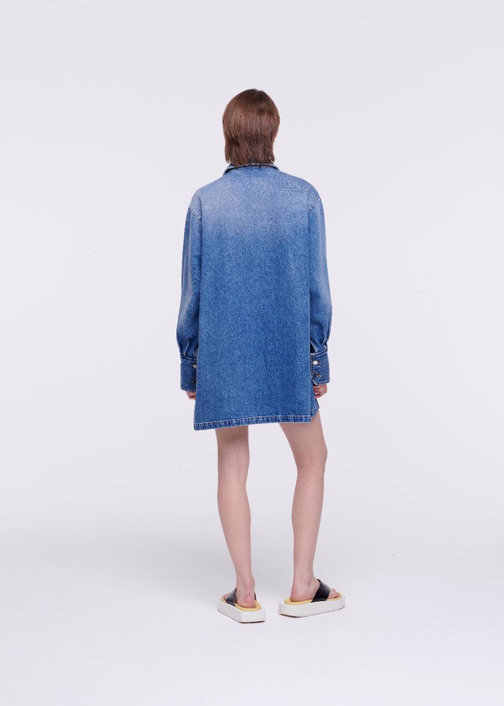 ﻿Plan C CAMICIA IN DENIM Fino al 50% di sconto