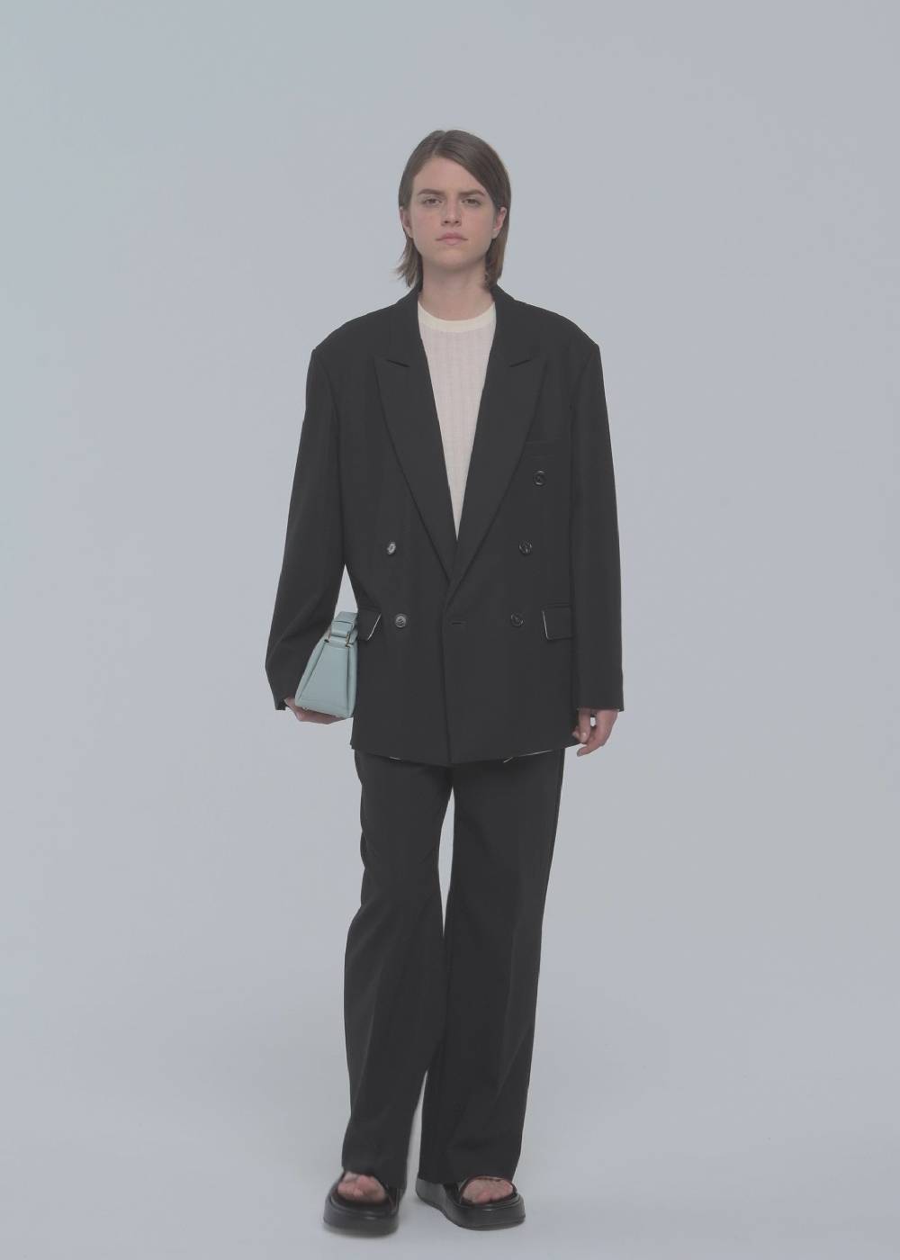 Plan C BLAZER DOPPIOPETTO IN CRÊPE DI COTONE Fino al 65% di sconto