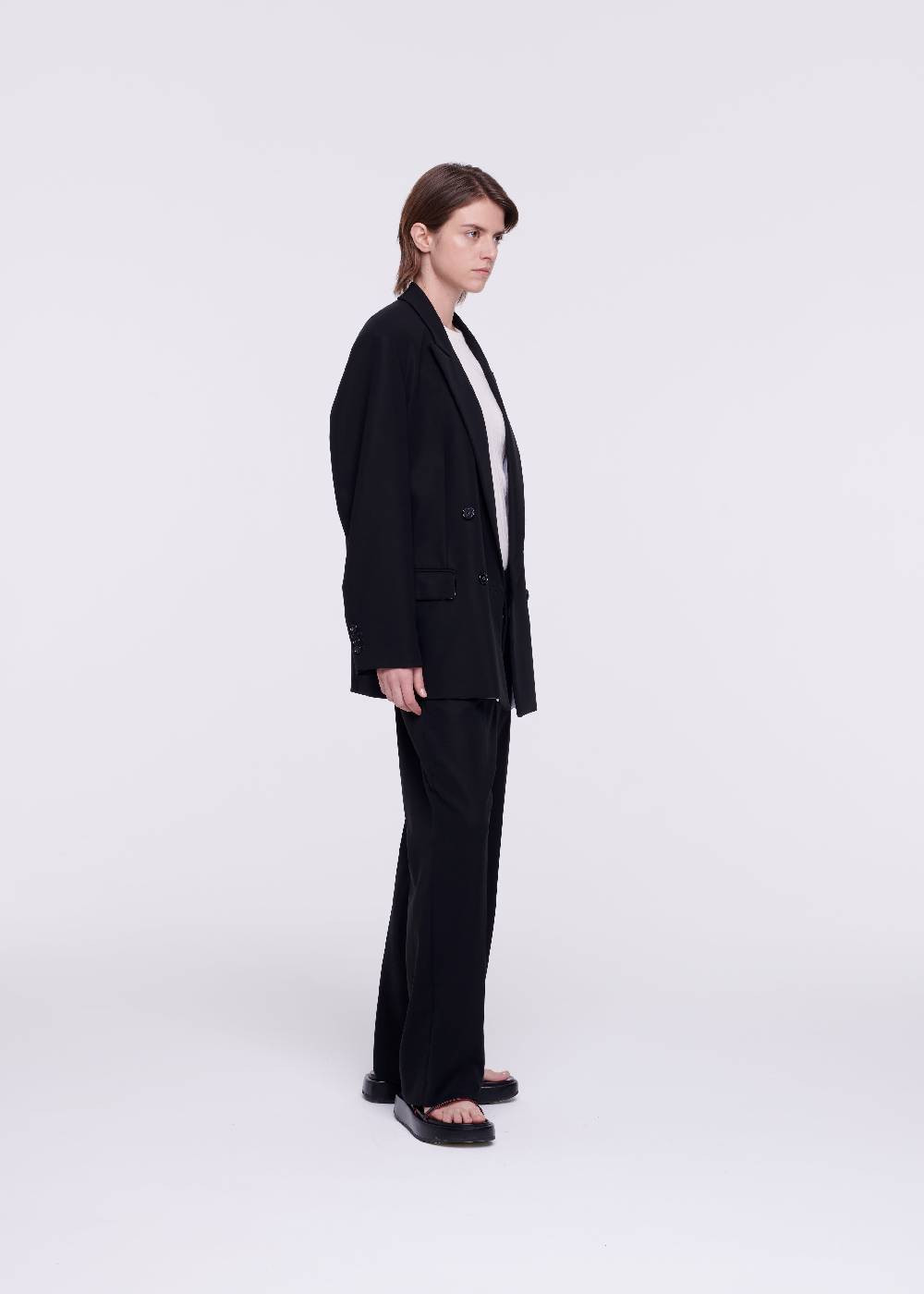 Plan C BLAZER DOPPIOPETTO IN CRÊPE DI COTONE Fino al 65% di sconto