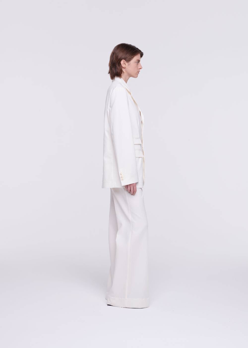 Plan C BLAZER COLOR BURRO IN CRÊPE DI COTONE 50% di sconto con spedizione gratuita