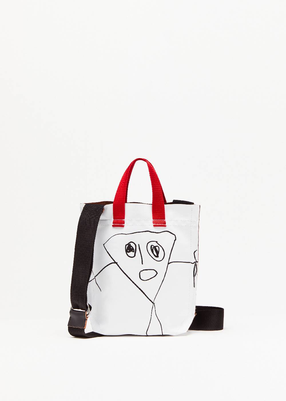Plan C SHOPPER BIANCA "PILI E BIANCA" MINI Duty-free