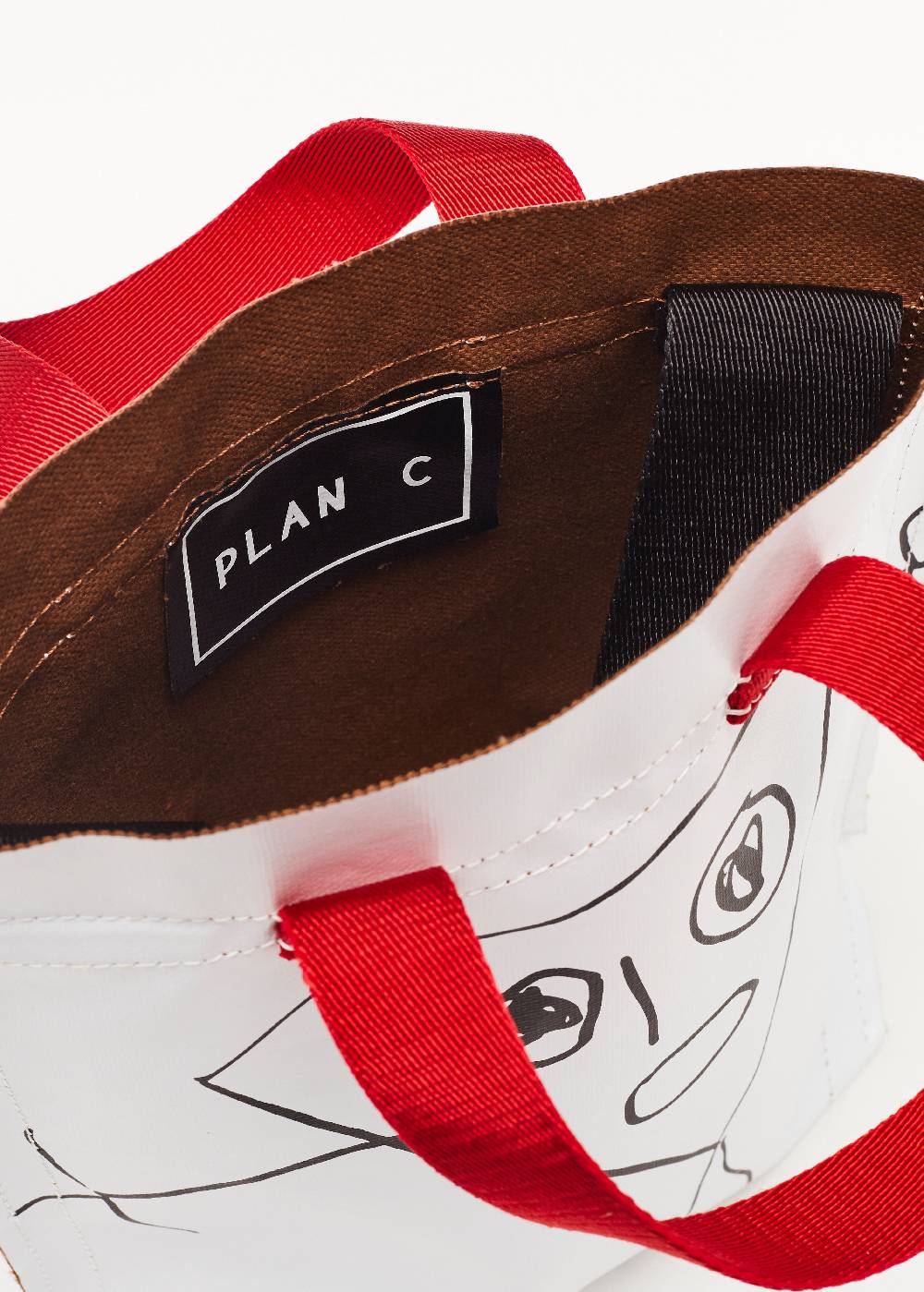 Plan C SHOPPER BIANCA "PILI E BIANCA" MINI Duty-free