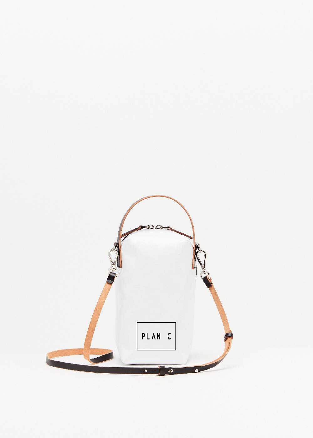 Plan C POUCH BIANCA "PILI E BIANCA" Italy