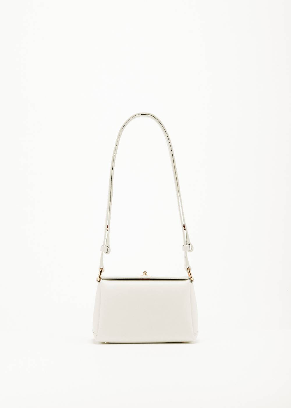 Plan C BORSA MINI FOLDED BIANCA Qualità Garantita