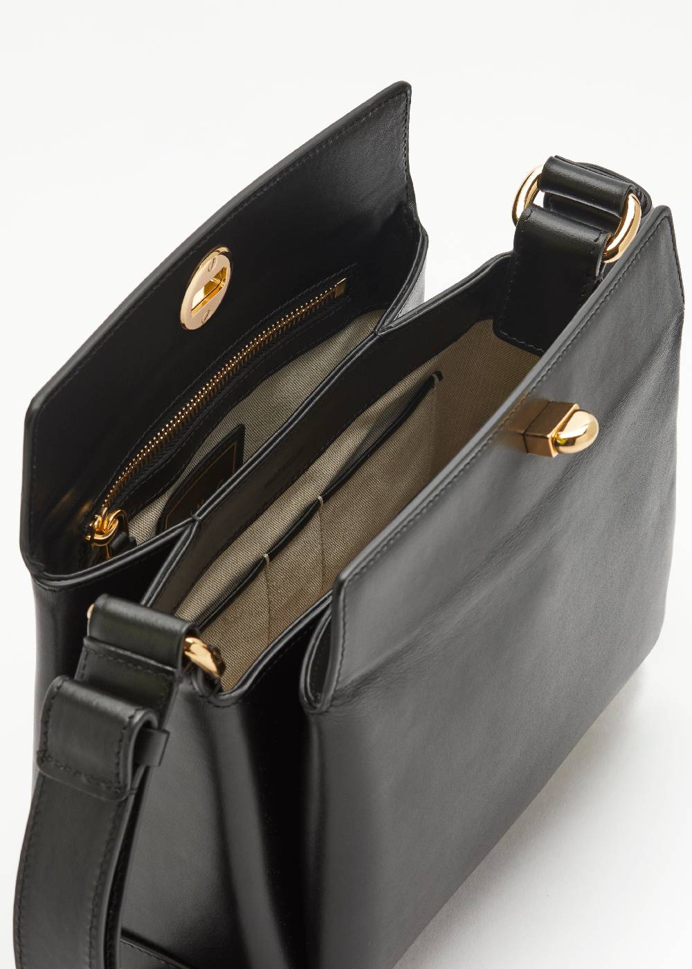 Plan C BORSA MEDIA FOLDED NERA Consegna Veloce