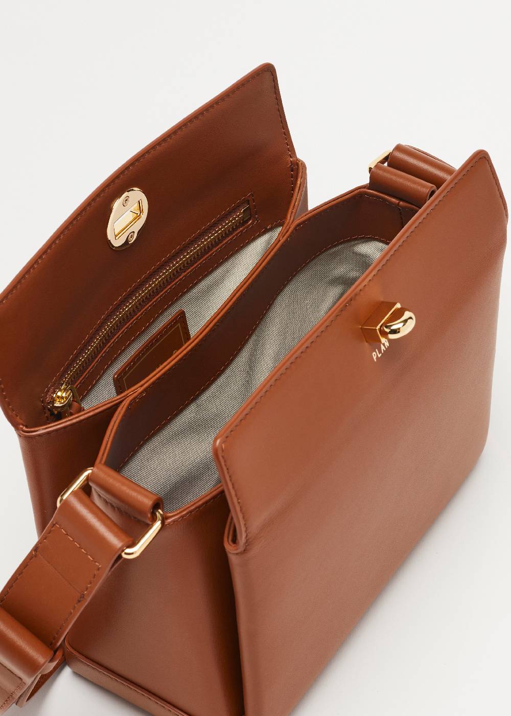 Plan C BORSA MEDIA FOLDED TABACCO Vendita Economica