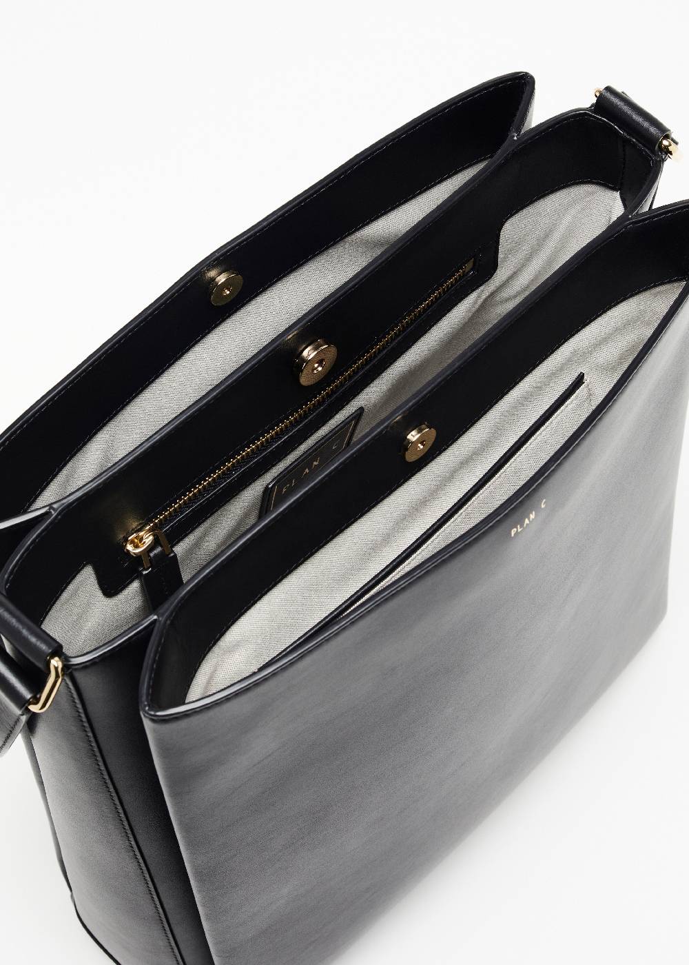 Plan C BORSA TOTE FOLDED NERA I Più Venduti