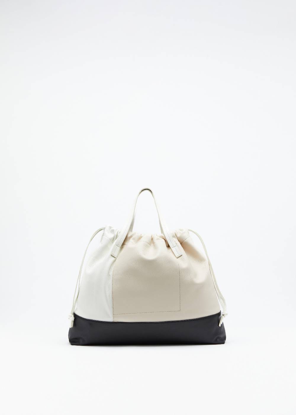 Plan C BORSA CON COULISSE IN NAPPA COLOR BLOCK Negozio
