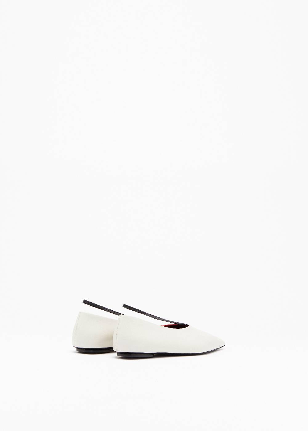 Plan C BALLERINE IN PELLE COLOR BURRO Grande vendita