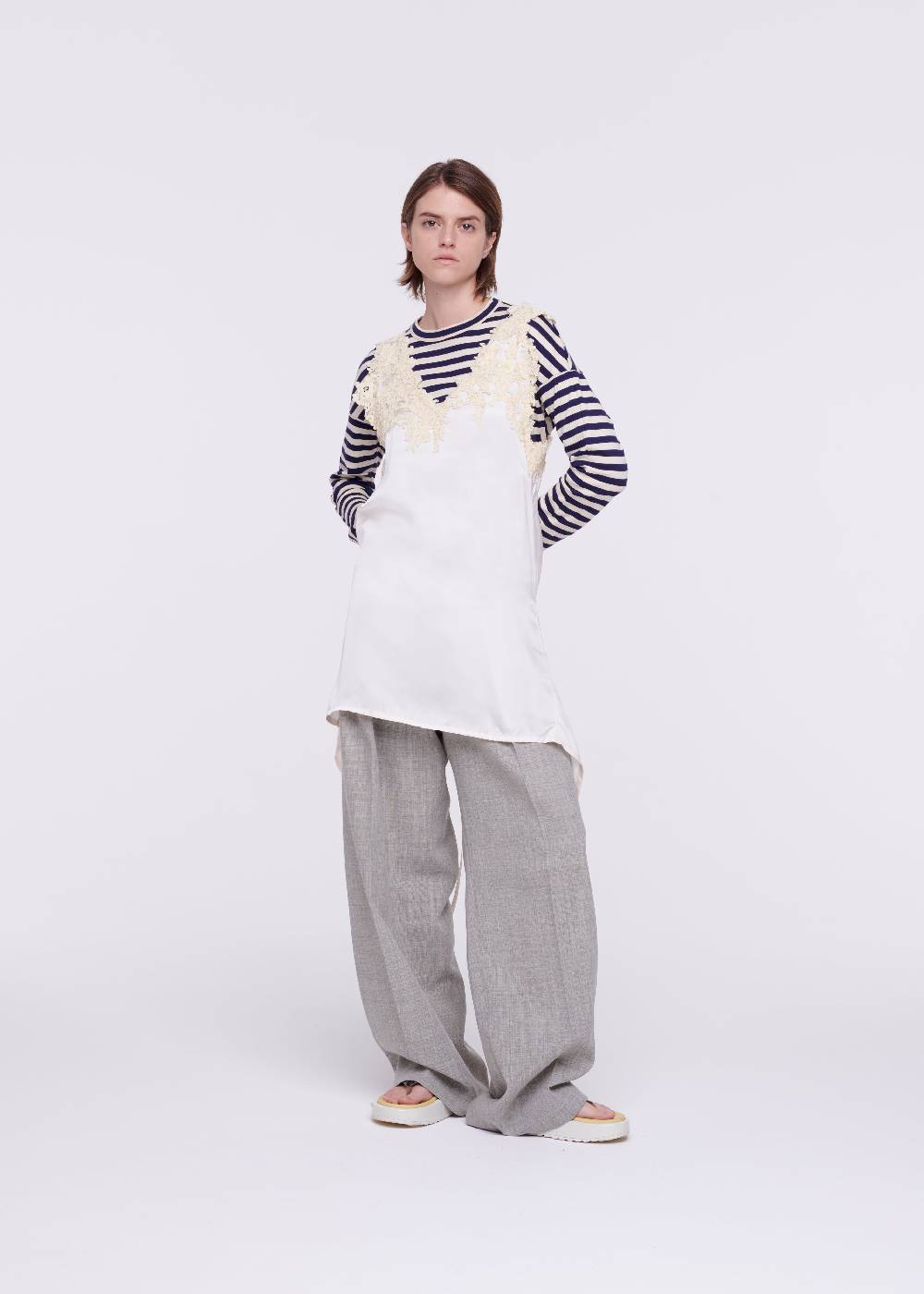 Plan C TOP IN RASO CON PIZZO Lightning offer