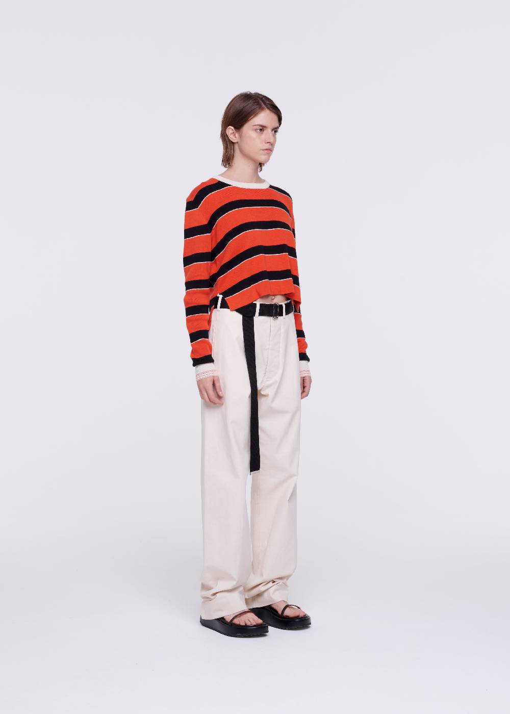 Plan C PANTALONI COLOR CREMA Comprane uno, ottenene uno gratis