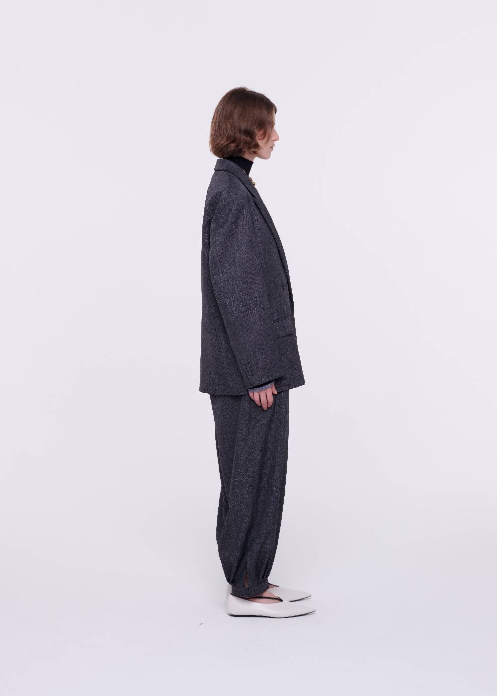 Plan C BLAZER DOPPIOPETTO GRIGIO SCURO Offerta settimanale