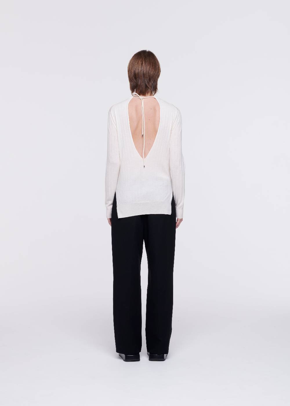 Plan C MAGLIONE OPEN BACK IN LANA MERINO Discount Store per i nuovi prodotti