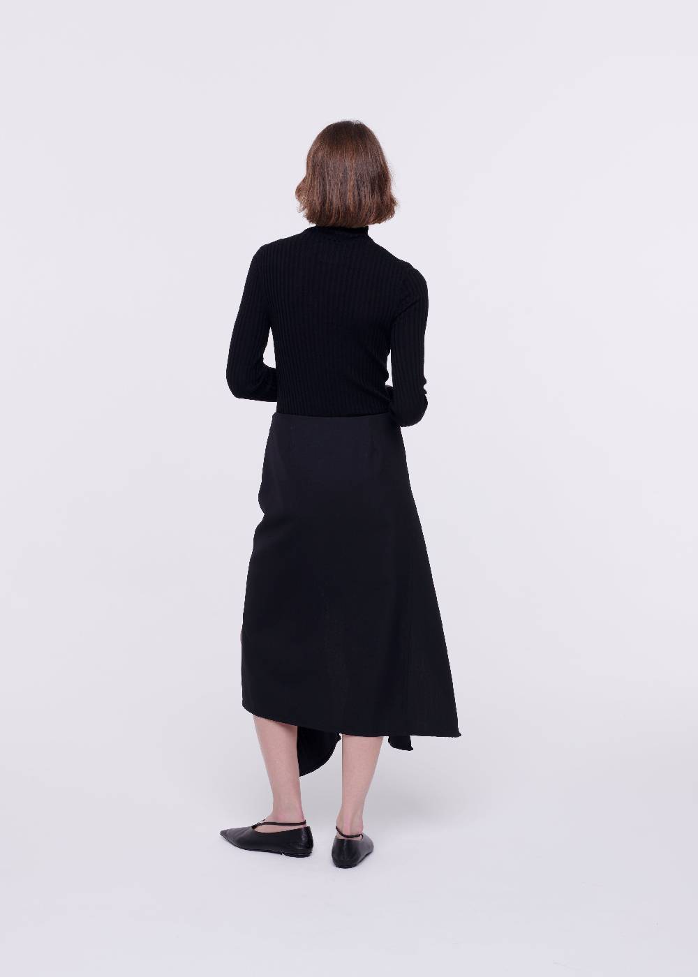 Plan C DOLCEVITA NERO IN LANA MERINO In Linea