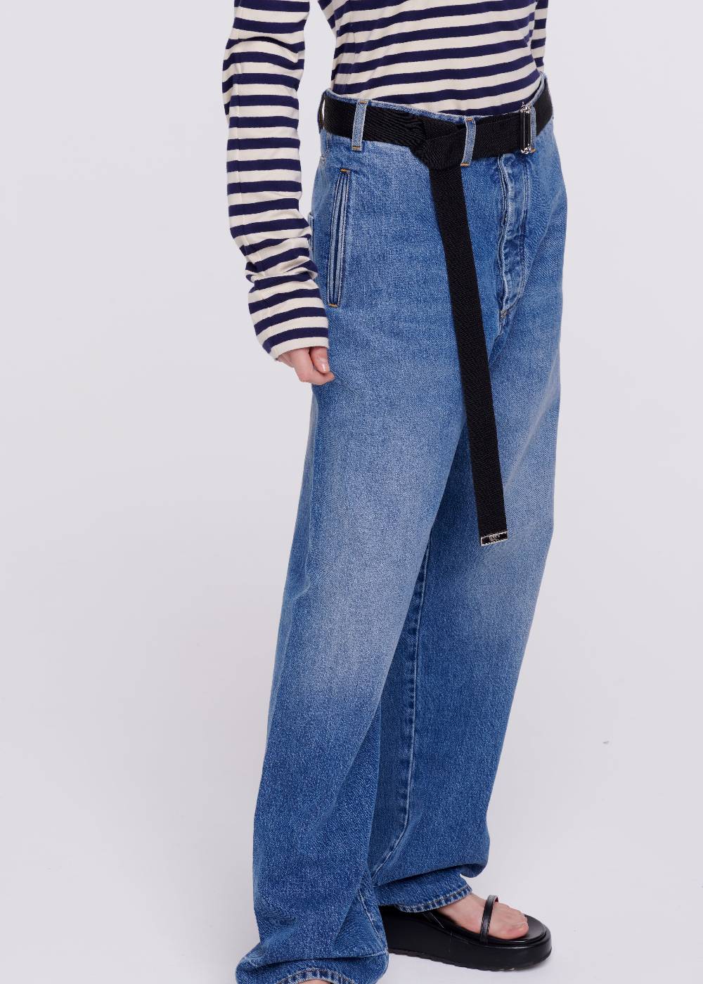 Plan C JEANS A GAMBA DRITTA Pezzi Unici