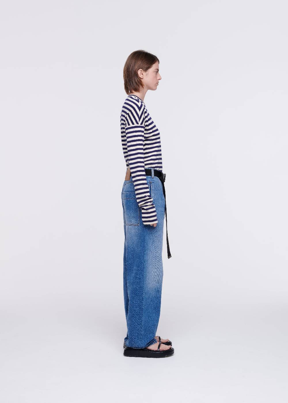 Plan C JEANS A GAMBA DRITTA Pezzi Unici