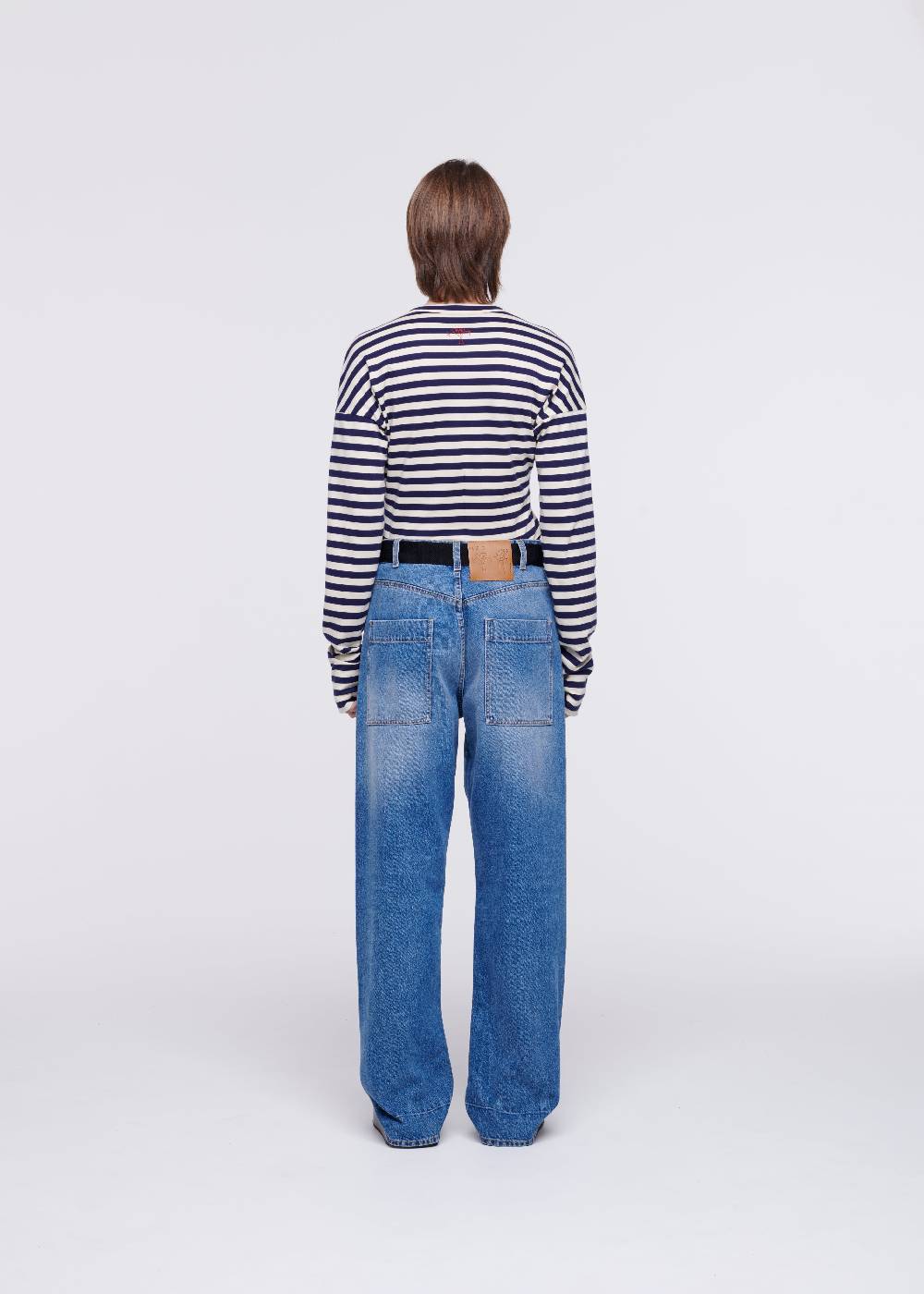 Plan C JEANS A GAMBA DRITTA Pezzi Unici