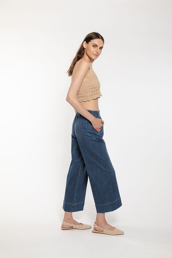 ﻿PS. Don't Forget Me STELLA HIGH RISE RELAXED CROPPED FIT Spedizione Gratuita