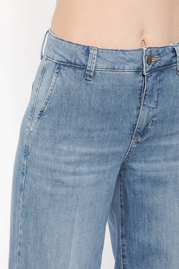 PS. Don't Forget Me EVA MID RISE PALAZZO CROPPED FIT Fino Al -60%