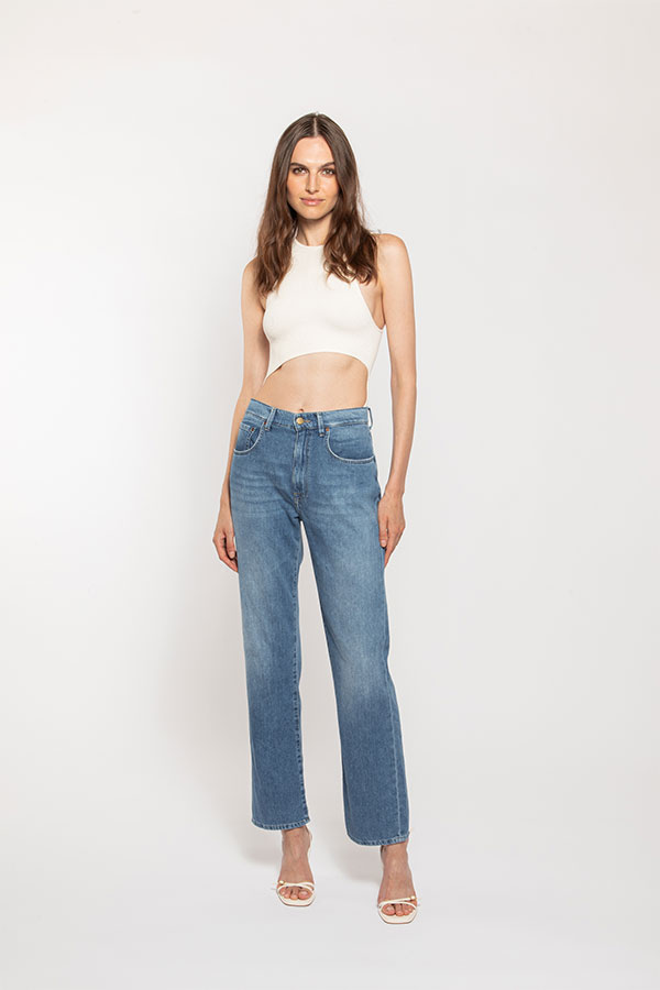 PS. Don't Forget Me VIRGINIA HIGH RISE STRAIGHT FIT Shopping Online