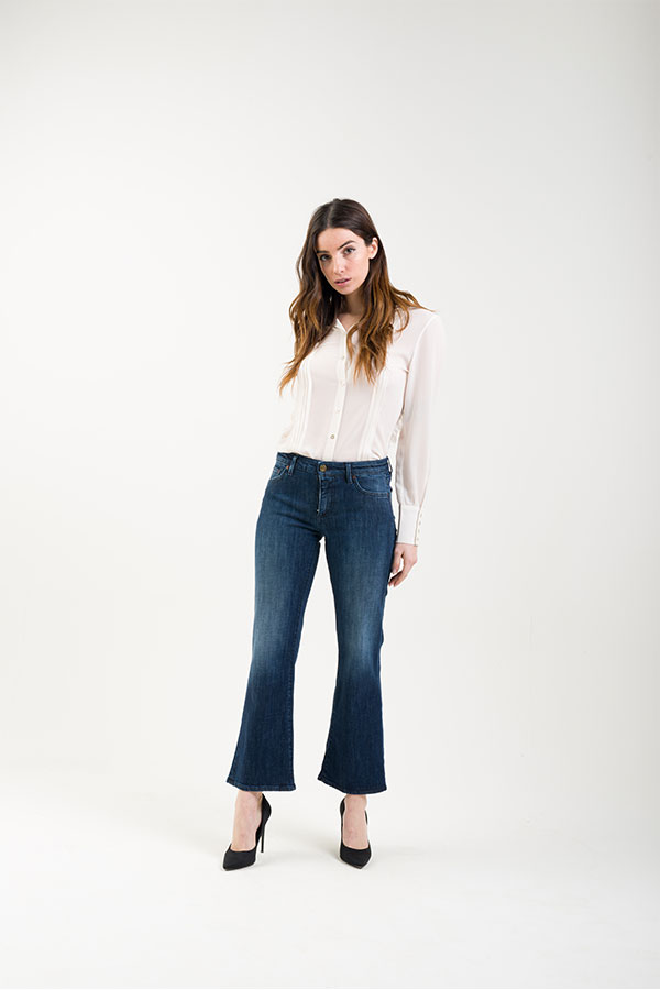 PS. Don't Forget Me SHARON 1 LOW RISE FLARE CROPPED FIT Novità