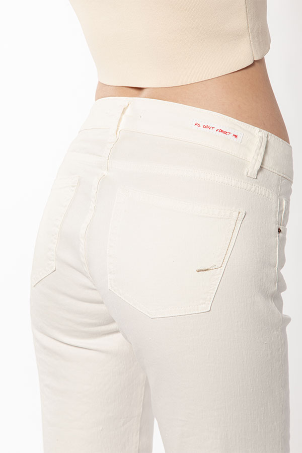 PS. Don't Forget Me SHARON 1 LOW RISE FLARE CROPPED FIT Presa