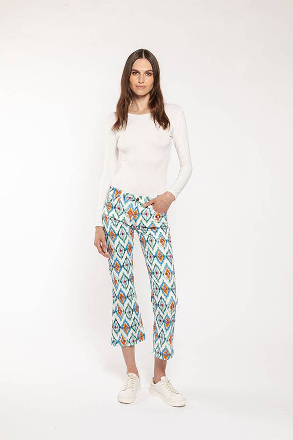 PS. Don't Forget Me SHARON 1 LOW RISE FLARE CROPPED FIT Sconto