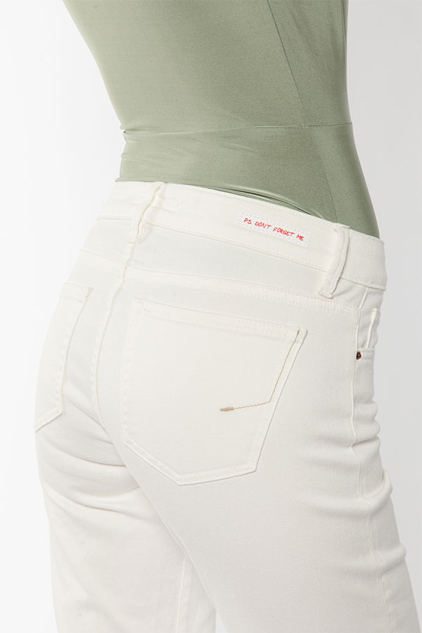 PS. Don't Forget Me SHARON 1 LOW RISE FLARE CROPPED FIT Offerta