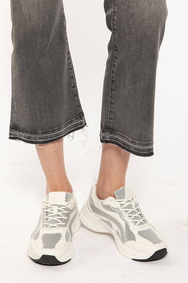 PS. Don't Forget Me SHARON LOW RISE FLARE CROPPED FIT Outlet